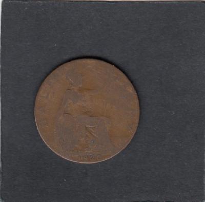 Beschrijving: 1/2 Penny GEORGIUS V  